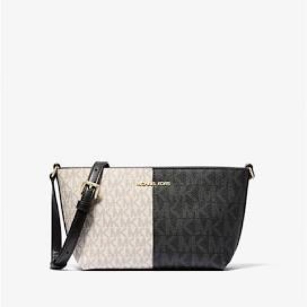 Michael Kors Two Tone Small Jetset Crossbody Bag